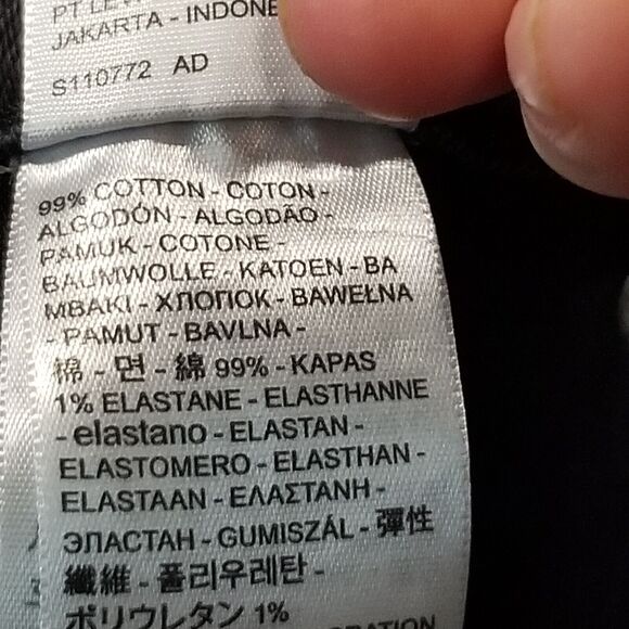 Levi's Women's Ribcage Straight Ankle High Rise Jeans - Black - Picture 6 of 11